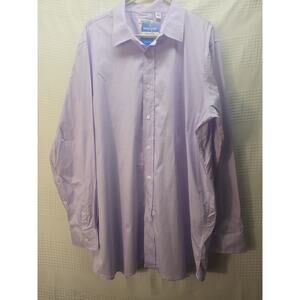 Haggar Men's Dress Shirt in Light Purple